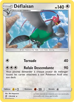 Carte Pokémon Déflaisan 176