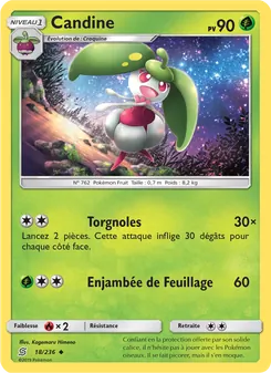 Carte Pokémon Candine 18
