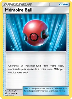 Carte Pokémon Mémoire Ball 191 — Harmonie des Esprits