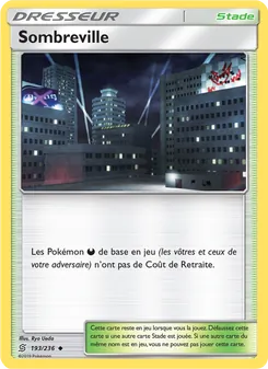 Carte Pokémon Sombreville 193