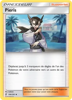 Carte Pokémon Pieris 199