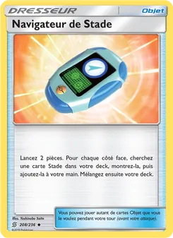 Carte Pokémon Navigateur de Stade 208 — Harmonie des Esprits
