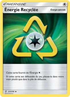 Carte Pokémon Énergie Recyclée 212 — Harmonie des Esprits