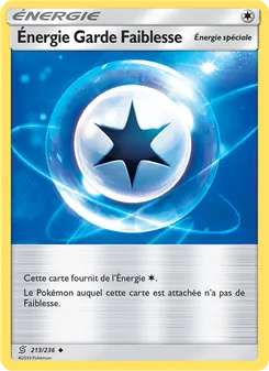 Carte Pokémon Énergie Garde Faiblesse 213 — Harmonie des Esprits