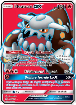 Carte Pokémon Heatran GX 216 — Harmonie des Esprits