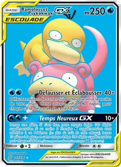 Carte Pokémon Ramoloss et Psykokwak GX 217 — Harmonie des Esprits