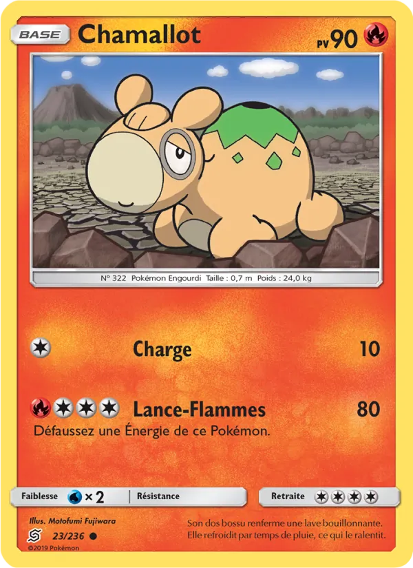 Carte Pokémon Chamallot 23/236 de l'extension Harmonie des Esprits