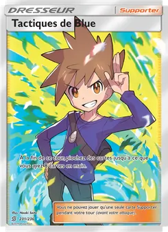 Carte Pokémon Tactiques de Blue 231