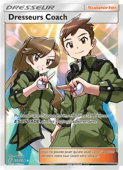 Carte Pokémon Dresseurs Coach 233