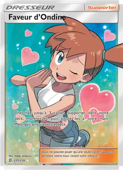 Carte Pokémon Faveur d’Ondine 235