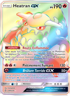 Carte Pokémon Heatran GX 238