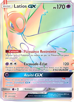 Carte Pokémon Latios GX 243
