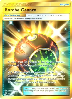 Carte Pokémon Bombe Géante 251