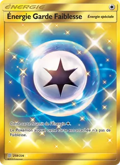 Carte Pokémon Énergie Garde Faiblesse 258 — Harmonie des Esprits