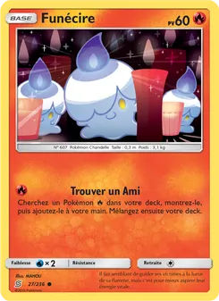 Carte Pokémon Funécire 27
