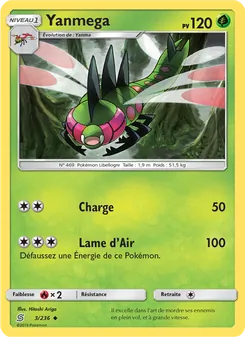 Carte Pokémon Yanmega 3