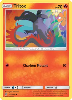 Carte Pokémon Tritox 33