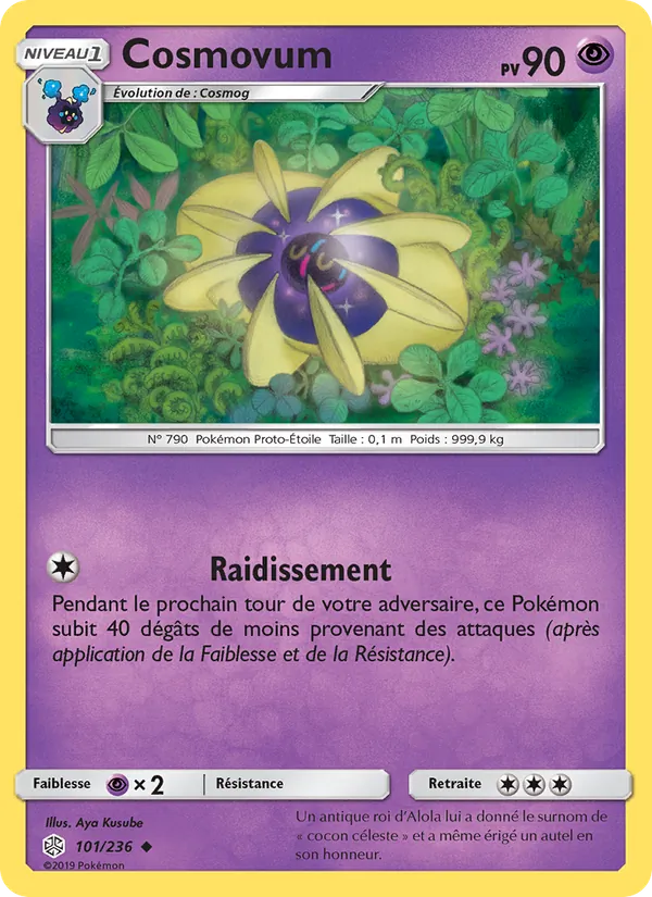 Carte Pokémon Cosmovum 101/236 de l'extension Éclipse Cosmique