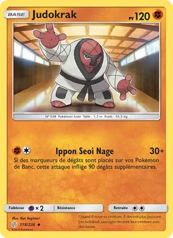 Carte Pokémon Judokrak 118