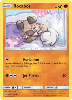 Carte Pokémon Rocabot 123