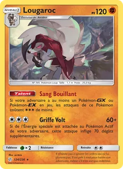 Carte Pokémon Lougaroc 124
