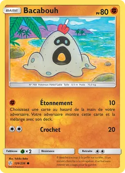 Carte Pokémon Bacabouh 126