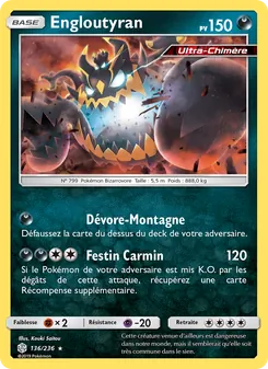 Carte Pokémon Engloutyran 136