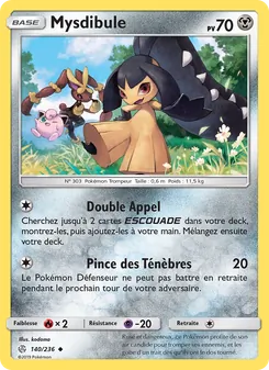 Carte Pokémon Mysdibule 140 — Éclipse Cosmique