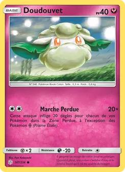 Carte Pokémon Doudouvet 147