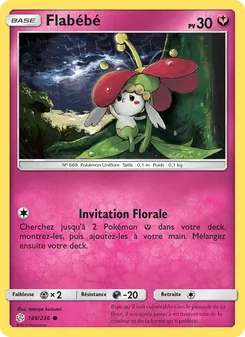 Carte Pokémon Flabébé 149 — Éclipse Cosmique