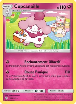 Carte Pokémon Cupcanaille 154 — Éclipse Cosmique