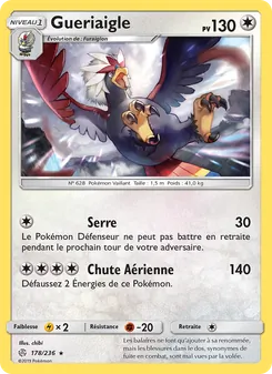 Carte Pokémon Gueriaigle 178