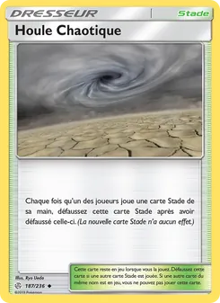 Carte Pokémon Houle Chaotique 187
