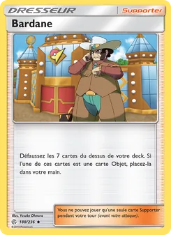 Carte Pokémon Bardane 188