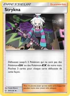 Carte Pokémon Strykna 205