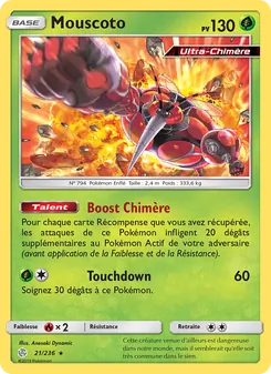 Carte Pokémon Mouscoto 21