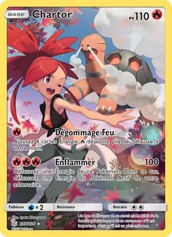 Carte Pokémon Chartor 237