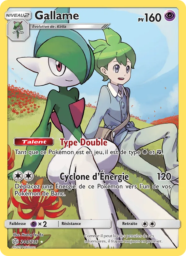Carte Pokémon Gallame 244/236 de l'extension Éclipse Cosmique
