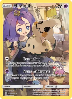 Carte Pokémon Mimiqui 245