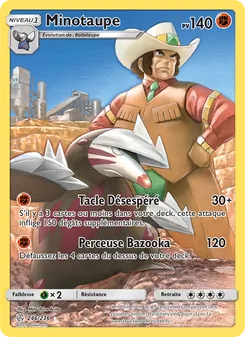 Carte Pokémon Minotaupe 246