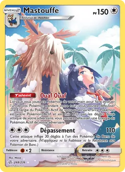 Carte Pokémon Mastouffe 248