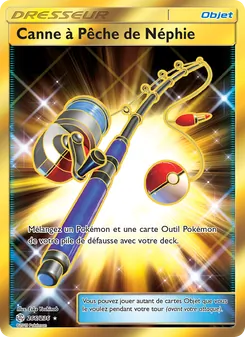 Carte Pokémon Canne à Pêche de Néphie 266