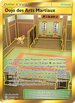 Carte Pokémon Dojo des Arts Martiaux 268