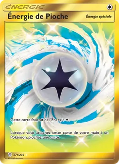 Carte Pokémon Énergie de Pioche 271 — Éclipse Cosmique