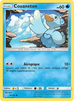 Carte Pokémon Couaneton 59