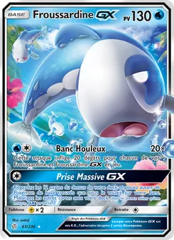 Carte Pokémon Froussardine GX 63