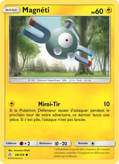 Carte Pokémon Magnéti 68 — Éclipse Cosmique