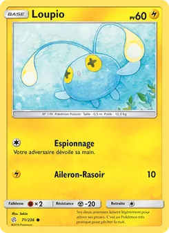 Carte Pokémon Loupio 71 — Éclipse Cosmique