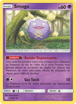 Carte Pokémon Smogo 76