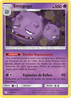 Carte Pokémon Smogogo 77
